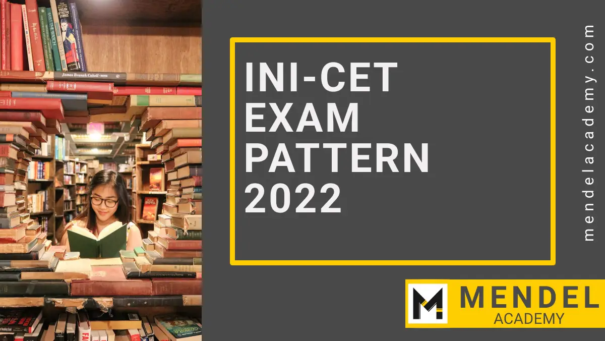INI-CET Exam Pattern 2022